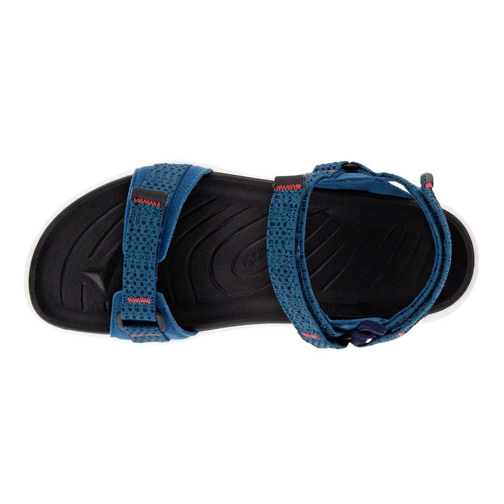 Womens Sandals - ECCO X-Trinsic 3S Water - Blue - 5963BQAHZ